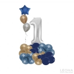 1 Number/Letter Balloon Stack - 1 numberletter balloon stack - 1    - Leona Party and Home