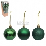 10X5CM EMERALD BAUBLES - 10x5cm emerald baubles - 1    - Leona Party and Home