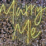 NEON MARRY ME 1.2m (Color Changeable) - 12x11m marry me neon sign - 4    - Leona Party and Home