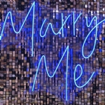 NEON MARRY ME 1.2m (Color Changeable) - 12x11m marry me neon sign - 6    - Leona Party and Home
