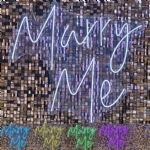 NEON MARRY ME 1.2m (Color Changeable) - 12x11m marry me neon sign - 1    - Leona Party and Home