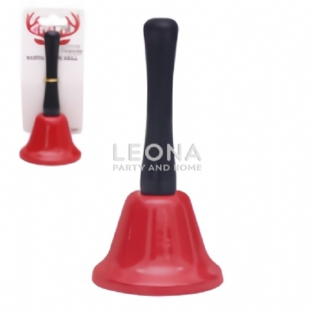 13CM RED SANTA CLAUS BELL - Leona Party and Home