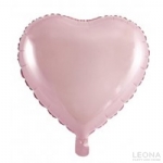18' Foil Heart Light Pink - 18 foil heart light pink - 1    - Leona Party and Home