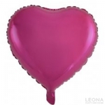 18' Foil Heart Magenta - 18 foil heart magenta - 1    - Leona Party and Home