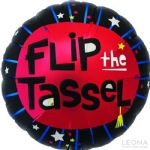 18' Printed Foil 'Flip the Tassel' - 18 printed foil flip the tassel - 1    - Leona Party and Home