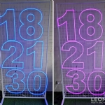 Neon 18/21/30 (Colour Changeable) - 182130 neon lights colour changing - 2    - Leona Party and Home
