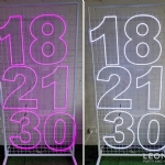 Neon 18/21/30 (Colour Changeable) - 182130 neon lights colour changing - 4    - Leona Party and Home