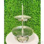 2 TIER CAKE STANDS - 2 tier cake stands - 2    - Leona Party and Home