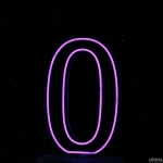 60 cm Acrylic Light Up Number for Hire - 60 cm acrylic light up number for hire - 14    - Leona Party and Home