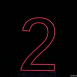 60 cm Acrylic Light Up Number for Hire - 60 cm acrylic light up number for hire - 31    - Leona Party and Home