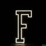 60 cm Acrylic Light Up Letter for Hire - 60cm acrylic light up letter for hire 202367151426 - 7    - Leona Party and Home