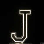 60 cm Acrylic Light Up Letter for Hire - 60cm acrylic light up letter for hire 202367151426 - 11    - Leona Party and Home