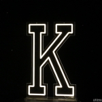 60 cm Acrylic Light Up Letter for Hire - 60cm acrylic light up letter for hire 202367151426 - 12    - Leona Party and Home