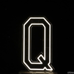 60 cm Acrylic Light Up Letter for Hire - 60cm acrylic light up letter for hire 202367151426 - 18    - Leona Party and Home