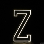 60 cm Acrylic Light Up Letter for Hire - 60cm acrylic light up letter for hire 202367151426 - 27    - Leona Party and Home