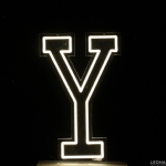 60 cm Acrylic Light Up Letter for Hire - 60cm acrylic light up letter for hire 202367151426 - 26    - Leona Party and Home