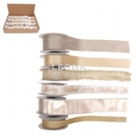 6A 2M CHAMPAGNE RIBBONS IN PDQ - 6a 2m champagne ribbons in pdq - 1    - Leona Party and Home