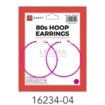 80S HOOP EARRINGS - 80s hoop earrings - 5    - Leona Party and Home