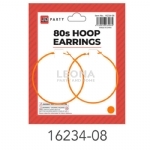 80S HOOP EARRINGS - 80s hoop earrings - 9    - Leona Party and Home