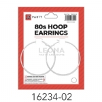 80S HOOP EARRINGS - 80s hoop earrings - 3    - Leona Party and Home