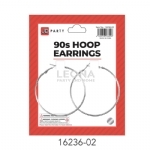 90S HOOP EARRINGS - 90s hoop earrings - 3    - Leona Party and Home