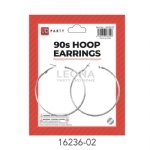 90S HOOP EARRINGS - 90s hoop earrings - 3    - Leona Party and Home