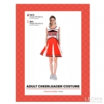 Adult Cheerleader Costume - adult cheerleader costume - 1    - Leona Party and Home