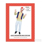 Adult Mushroom man costume - adult mushroom man costume - 1    - Leona Party and Home