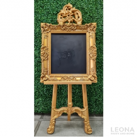 ANTIQUE PLASTIC EASEL & BOARD - Leona Party and Home