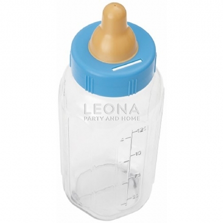 Baby Bottle Bank Blue 28cm - Leona Party and Home