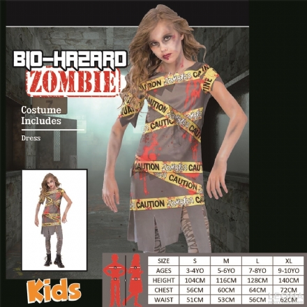 BIO-HAZARD ZOMBIE GIRL - bio hazard zombie girl - 1    - Leona Party and Home