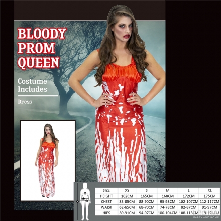 BLOODY PROM QUEEN COSTUME - Leona Party and Home