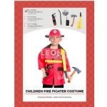 CHILDREN FIRE FIGHTER COSTUME AND ACCESSORIES - children fire fighter costume and accessories 2021122185218 - 2    - Leona Party and Home