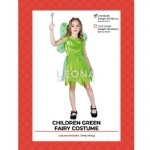 CHILDREN GREEN FAIRY COSTUME - children green fairy costume - 1    - Leona Party and Home