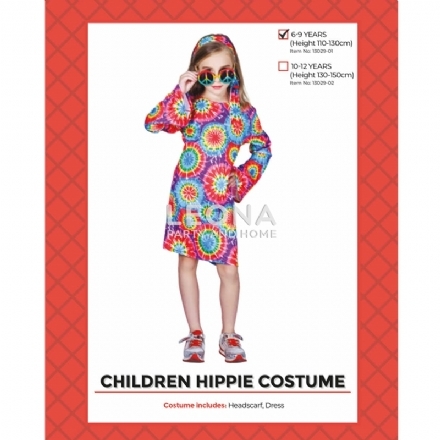 CHILDREN HIPPIE COSTUME - Leona Party and Home