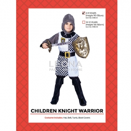 CHILDREN KNIGHT WARRIOR COSTUME - Leona Party and Home