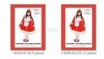 CHILDREN LITTLE RED RIDING HOOD COSTUME - children little red riding hood costume - 1    - Leona Party and Home