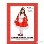 Children Little Red Riding Hood Costume - children little red riding hood costume 2023818193653 - 1    - Leona Party and Home