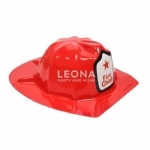 CHILDREN PLASTIC FIRE CHIEF HAT - children plastic fire chief hat - 1    - Leona Party and Home