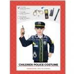 CHILDREN POLICE COSTUME AND ACCESSORIES - children police costume and accessories - 2    - Leona Party and Home