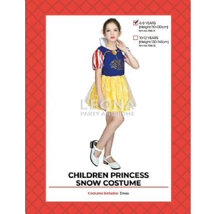 CHILDREN PRINCESS SNOW COSTUME - Leona Party and Home