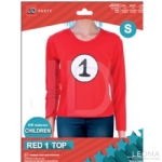 Children Red 1 Long Sleeve Top - children red 1 long sleeve top - 1    - Leona Party and Home