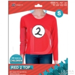 Children Red 2 Long Sleeve Top - children red 2 long sleeve top - 1    - Leona Party and Home