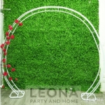 CIRCLE ARCH STAND - circle arch stand - 1    - Leona Party and Home