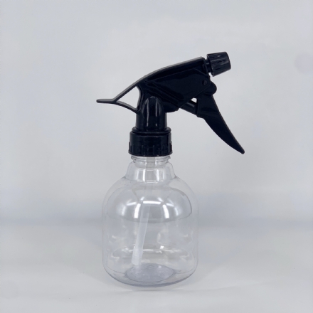 Clear Plastic Spray Bottle (250ml) - clear plastic spray bottle 250ml - 1    - Leona Party and Home