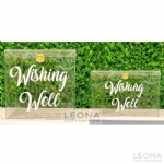 CLEAR WISHING WELL - clear wishing well - 1    - Leona Party and Home