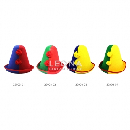 CLOWN CONE HAT - Leona Party and Home