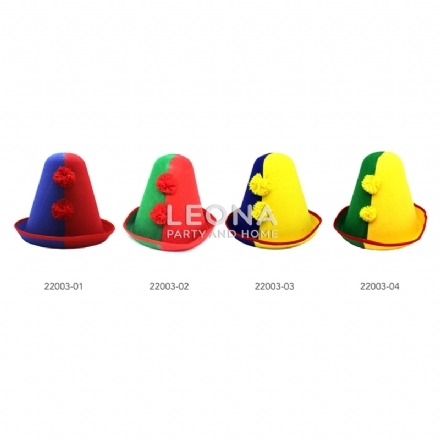 CLOWN CONE HAT - clown cone hat - 1    - Leona Party and Home