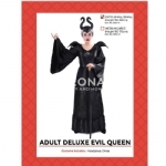 COSTUME ADULT EVIL QUEEN - costume adult evil queen - 1    - Leona Party and Home