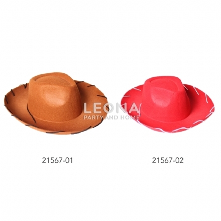 COWBOY CHARACTER HAT WITH STRING - cowboy character hat with string - 1    - Leona Party and Home